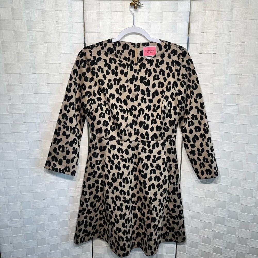 Kate Spade Leopard Print Mini Dress - Picture 9 of 12